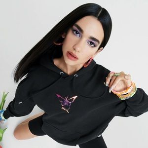 Puma Black Sweater with Purple Logo